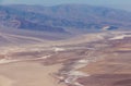 Badlands from Dante`s View Death Valley USA Royalty Free Stock Photo